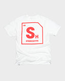 Angel Essential T-Shirt - White & Red