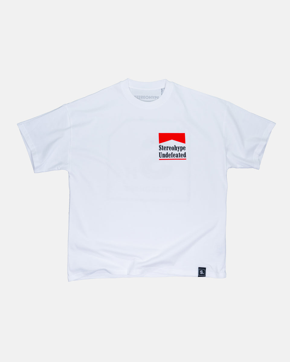 undefeated white tee