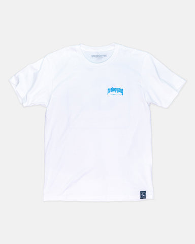 No Sleep Gang White & Blue T-Shirt