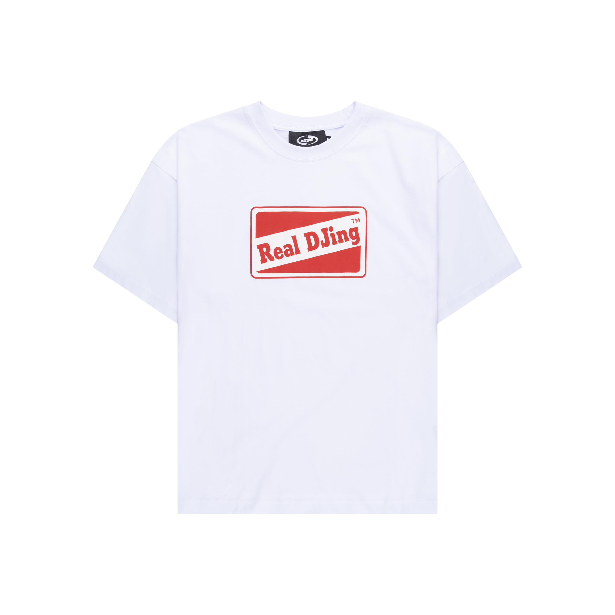 Real DJing Tee - White