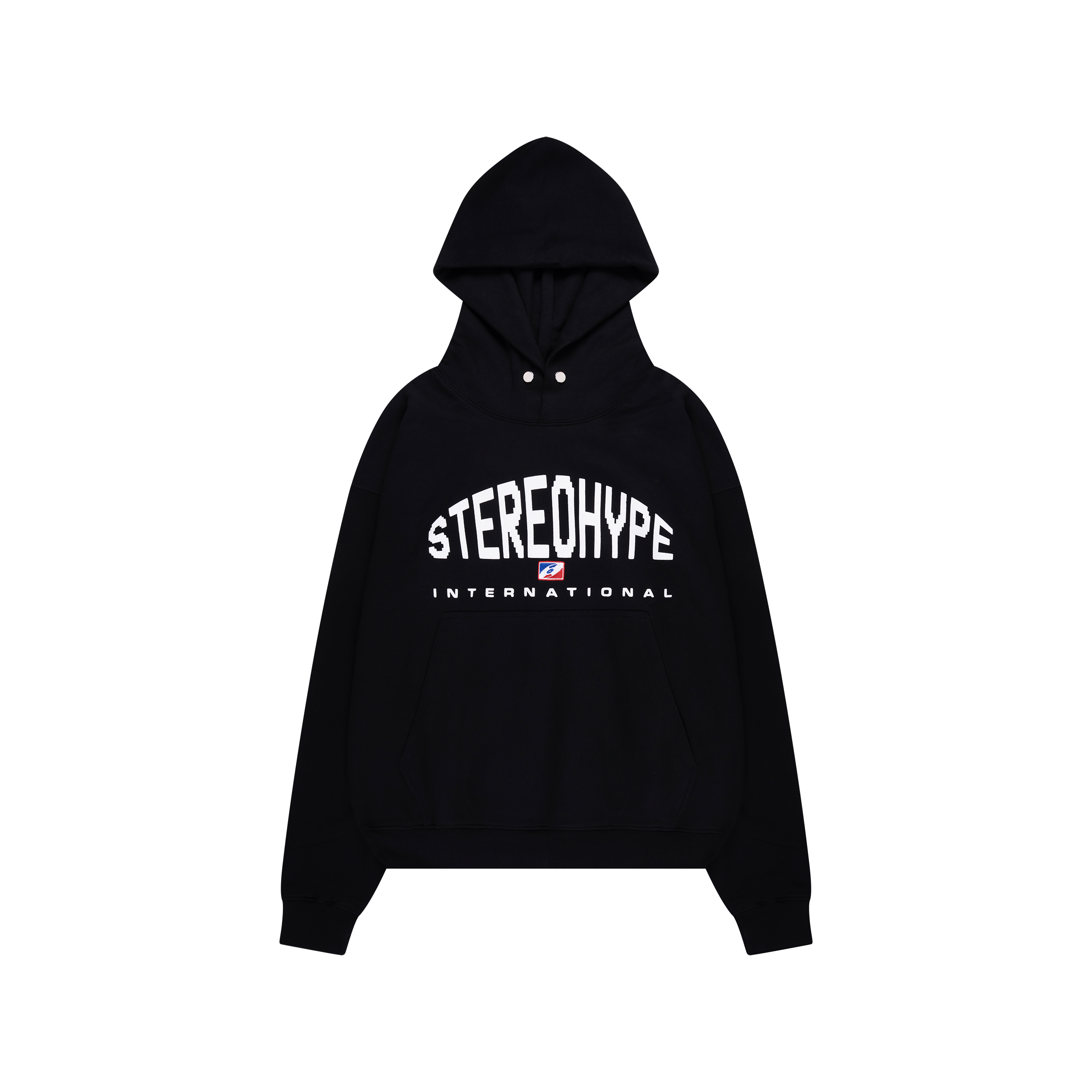 Stereohype International Hoodie - Black